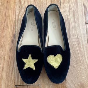 Crewcuts Suede Blue Flats
